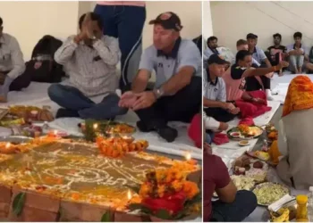 IPL టైటిల్ కోసం పంజాబ్ పూజ.. రికీ పాంటింగ్‌ని కూడా కూర్చోబెట్టారుగా!