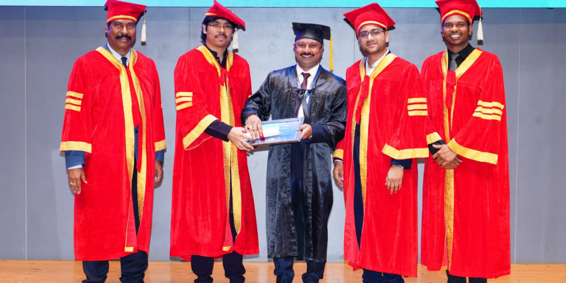 T-Hubలో తమ్మన నాగేశ్వర రావుకు AI గ్రాడ్యుయేషన్ పట్టా ప్రదానం
