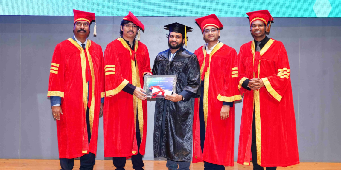 T-Hubలో మిర్యాల గౌతమ్ మురళికి AI గ్రాడ్యుయేషన్ పట్టా ప్రదానం