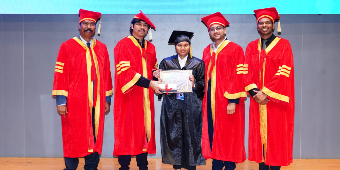 T-Hubలో కల్వా హసిని‌కు AI గ్రాడ్యుయేషన్ పట్టా ప్రదానం