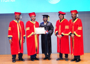 T-Hubలో నన్నా నరసింహ స్వామి కి AI గ్రాడ్యుయేషన్ పట్టా ప్రదానం