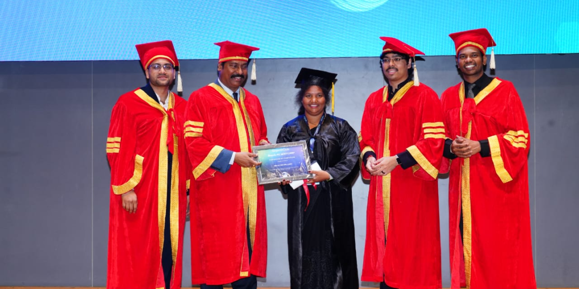 T-Hubలో రాయవరపు కాత్యాయని కి AI గ్రాడ్యుయేషన్ పట్టా ప్రదానం