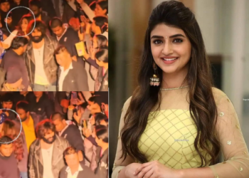 శ్రీలీలను ఆకస్మికంగా గుంపులోకి లాగిన వ్యక్తి… భద్రతపై పెద్ద చర్చ