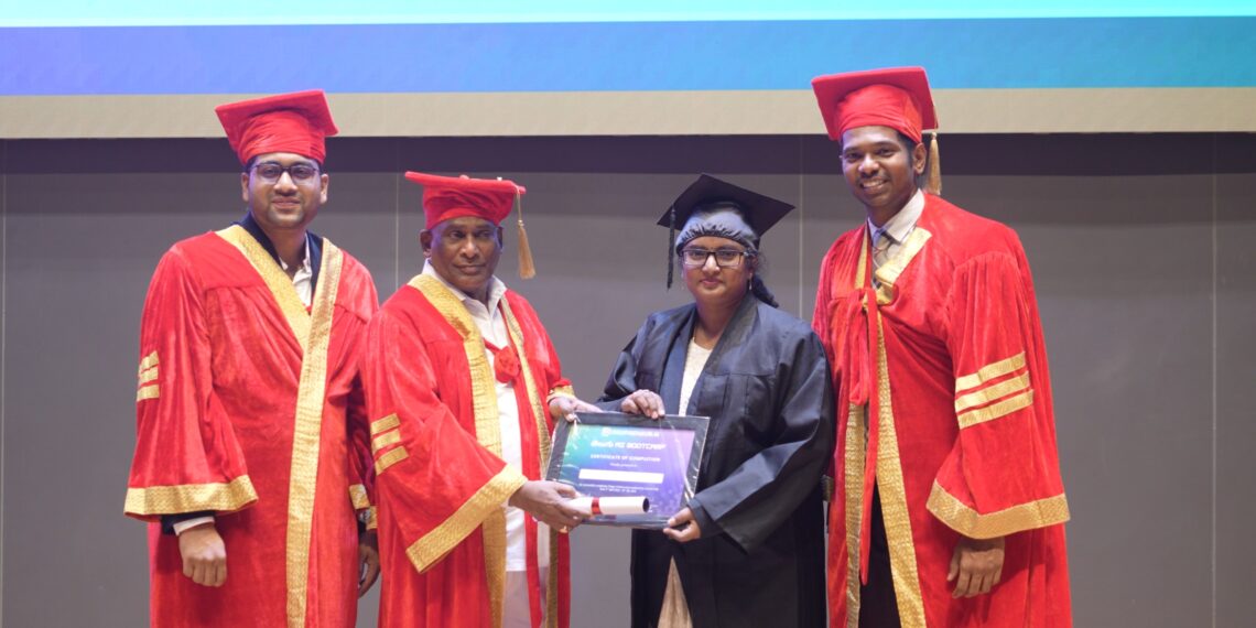 T-Hubలో మాద నాగాంజలికి AI గ్రాడ్యుయేషన్ పట్టా ప్రధానం