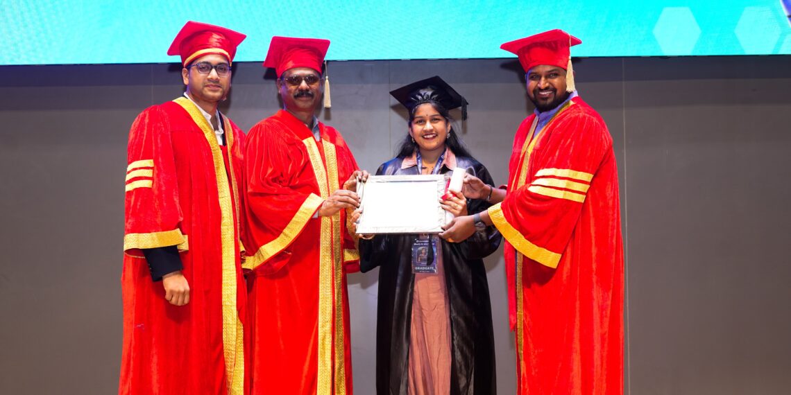 T-Hubలో దేవులపల్లి భూదేవికి AI గ్రాడ్యుయేషన్ పట్టా ప్రధానం