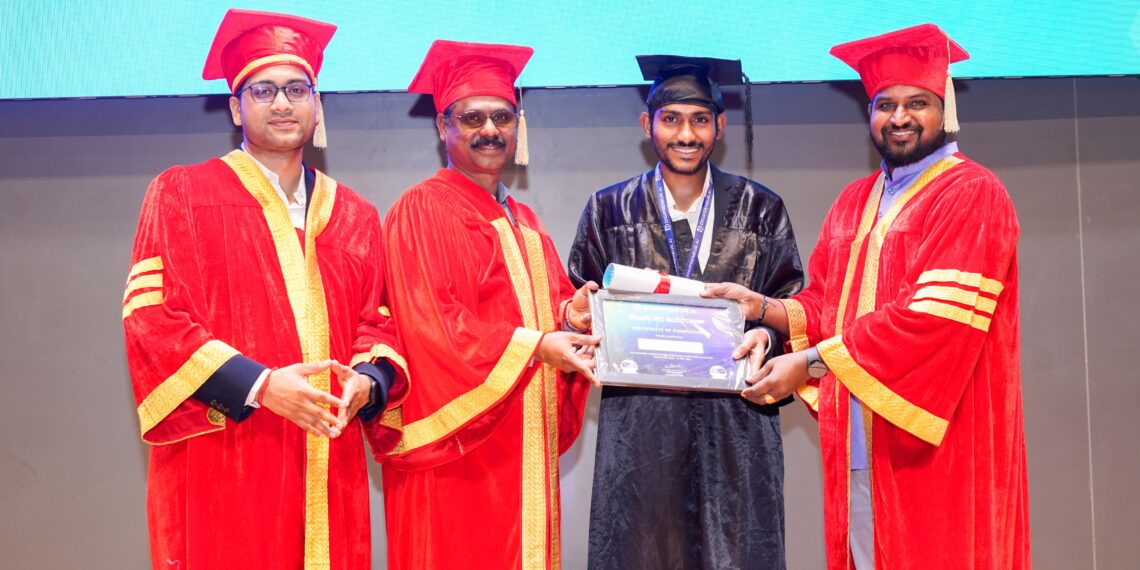 T-Hubలో నాగార్జున బుచ్చిరాజుకు AI గ్రాడ్యుయేషన్ పట్టా ప్రధానం