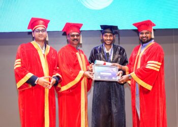 T-Hubలో నాగార్జున బుచ్చిరాజుకు AI గ్రాడ్యుయేషన్ పట్టా ప్రధానం