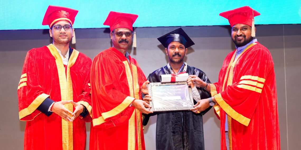 T-Hubలో తమ్మలి విశ్వనాథ్కు AI గ్రాడ్యుయేషన్ పట్టా ప్రధానం
