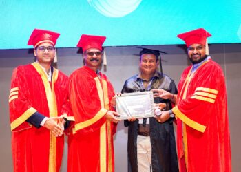 T-Hubలో పుట్ట గణేష్ రాజుకు AI గ్రాడ్యుయేషన్ పట్టా ప్రధానం
