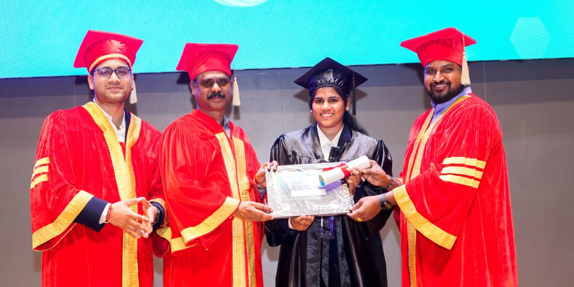 T-Hubలో కార్తిక వాకిట్టికి AI గ్రాడ్యుయేషన్ పట్టా ప్రధానం