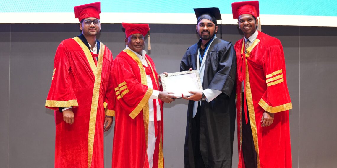 T-Hubలో రామక్రిష్ణ తాప్రెకు AI గ్రాడ్యుయేషన్ పట్టా ప్రధానం