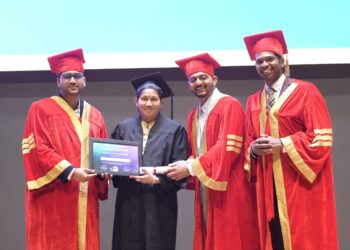 T-Hubలో దుర్గాభవానికి AI గ్రాడ్యుయేషన్ పట్టా ప్రధానం