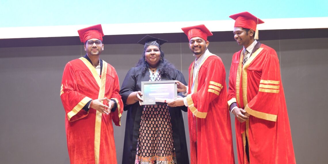 T-Hubలో మారిపల్లి మమతకు AI గ్రాడ్యుయేషన్ పట్టా ప్రధానం