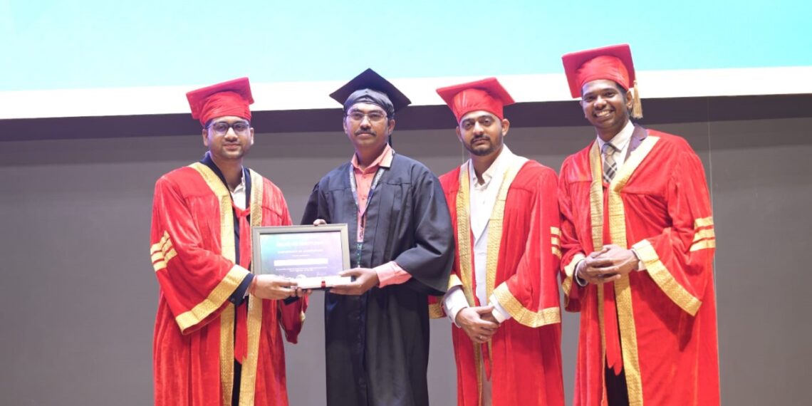 T-Hubలో నీలం గౌరీశంకర్కు AI గ్రాడ్యుయేషన్ పట్టా ప్రధానం