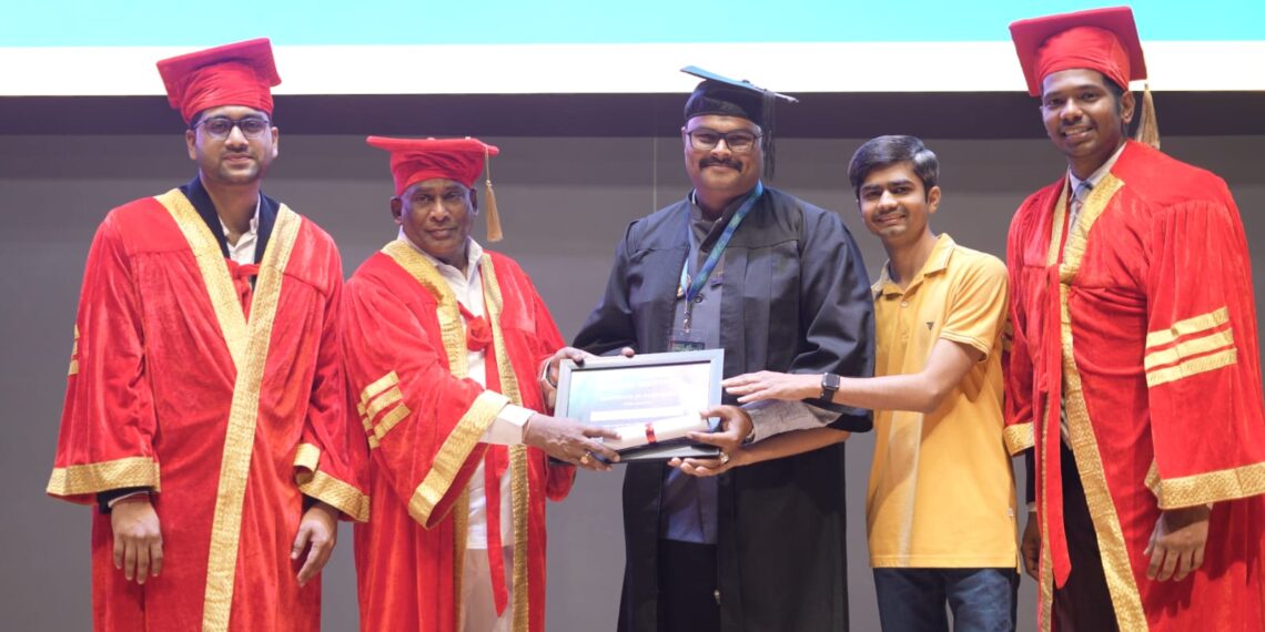 T-Hubలో రమాకాంత్ వేములకు AI గ్రాడ్యుయేషన్ పట్టా ప్రధానం