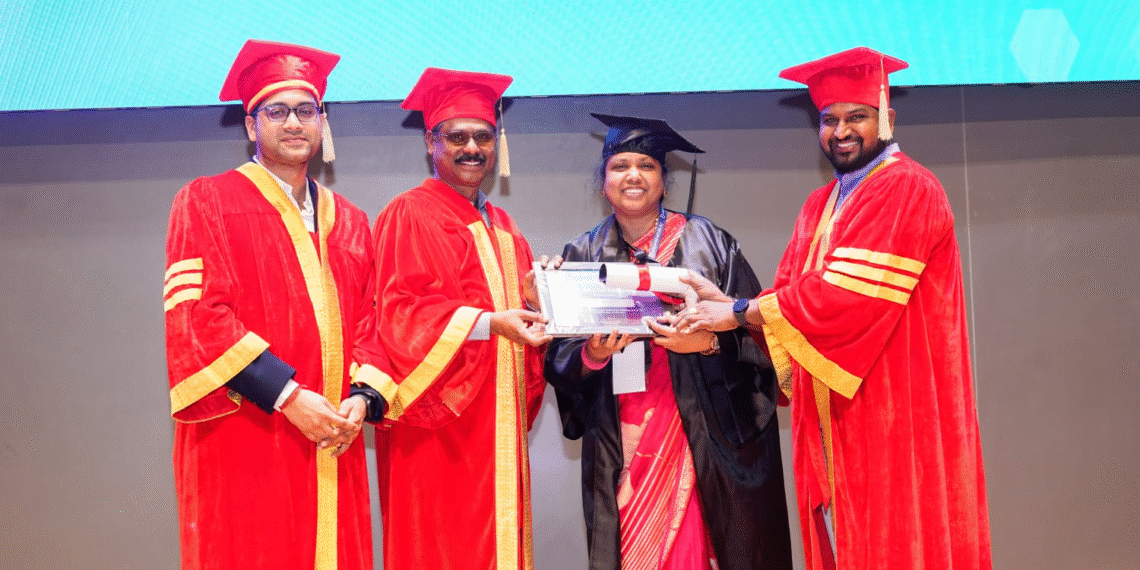 T-Hubలో వినయశీలకు AI గ్రాడ్యుయేషన్ పట్టా ప్రధానం