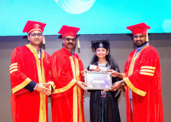 T-Hubలో నాగ నర్మదకు AI గ్రాడ్యుయేషన్ పట్టా ప్రధానం