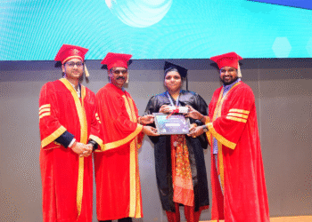 T-Hubలో సరోజ గూడూరికి AI గ్రాడ్యుయేషన్ పట్టా ప్రధానం