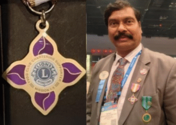 అమెరికాలో లయన్ గంపా నాగేశ్వర్‌రావుకు అంతర్జాతీయ పురస్కారం