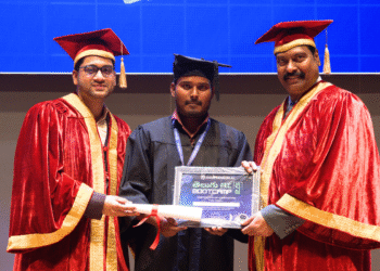 T-Hubలో పోలె మధుకు AI గ్రాడ్యుయేషన్ పట్టా ప్రధానం