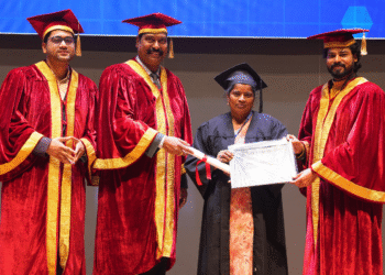 T-Hubలో పులుగం చంద్రకళకు AI గ్రాడ్యుయేషన్ పట్టా ప్రధానం