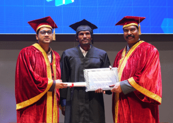 T-Hubలో మూడవత్ మహేష్ నాయక్‌కు AI గ్రాడ్యుయేషన్ పట్టా ప్రధానం