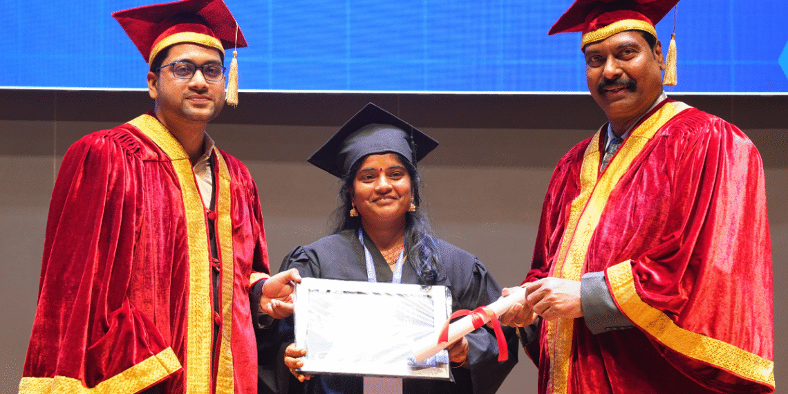 T-Hubలో గనగోని కవితకు AI గ్రాడ్యుయేషన్ పట్టా ప్రధానం