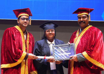 T-Hubలో చిలుముల అభిషకు AI గ్రాడ్యుయేషన్ పట్టా ప్రధానం