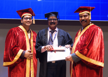 T-Hubలో ఎం.వి.ఎ. నరసింహాచార్యులుకు AI గ్రాడ్యుయేషన్ పట్టా ప్రధానం