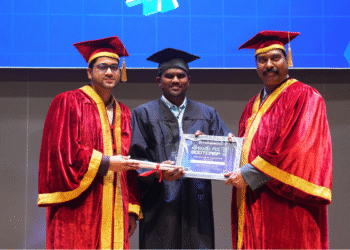 T-Hubలో మారుతి ప్రసాద్‌కు AI గ్రాడ్యుయేషన్ పట్టా ప్రధానం