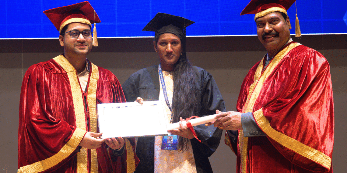 T-Hubలో కల వాణికి AI గ్రాడ్యుయేషన్ పట్టా ప్రధానం