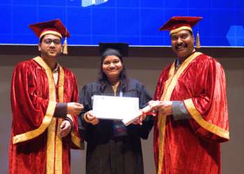 T-Hubలో సంధ్య పోకలకు AI గ్రాడ్యుయేషన్ పట్టా ప్రధానం