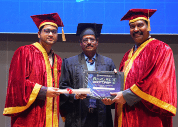 T-Hubలో పెయ్యల వెంకట వరప్రసాద్‌కు AI గ్రాడ్యుయేషన్ పట్టా ప్రధానం