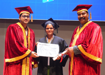 T-Hubలో చైతన్య వరాలకు AI గ్రాడ్యుయేషన్ పట్టా ప్రధానం