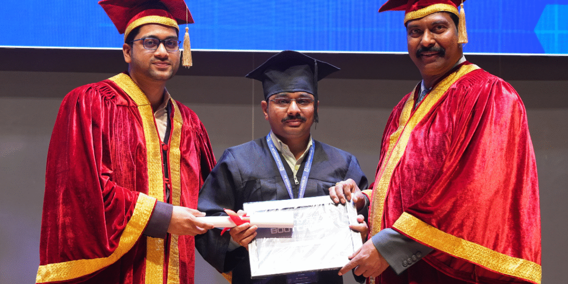 T-Hubలో పర్వతం రమేష్‌కు AI గ్రాడ్యుయేషన్ పట్టా ప్రధానం