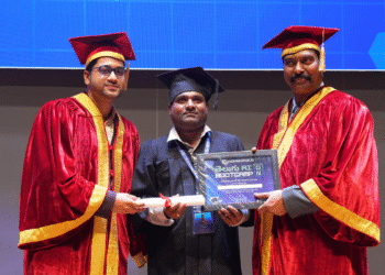 T-Hubలో కుర్రి దిలీప్ కుమార్‌కు AI గ్రాడ్యుయేషన్ పట్టా ప్రధానం