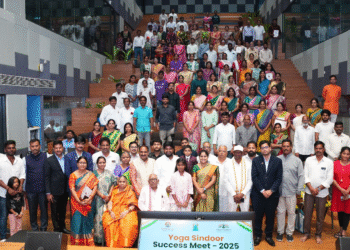 టి-హబ్ లో ఘనంగా ముగిసిన యోగాసింధూర్ విజయోత్సవ సభ