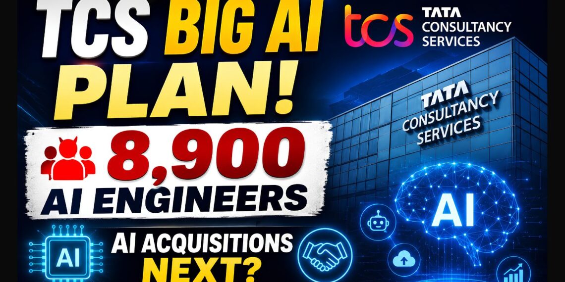 Massive Investment in AI: TCS to Hire 8,900 AI Engineers