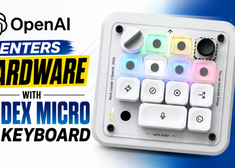 OpenAI Enters Hardware with Codex Micro AI Keyboard for Developers