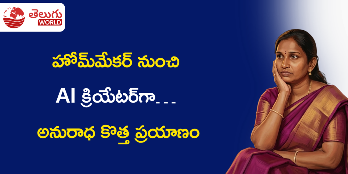 హోమ్‌మేకర్ నుంచి AI క్రియేటర్‌గా… అనురాధ కొత్త ప్రయాణం